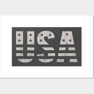 USA flag Posters and Art